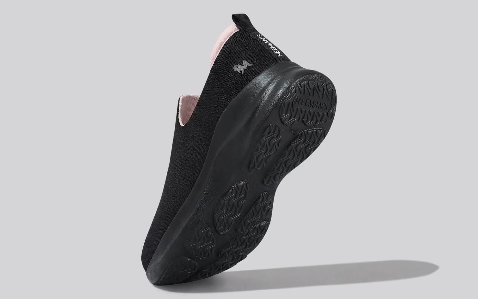 Knit Lite Slip Ons For Women : Black - Image 13
