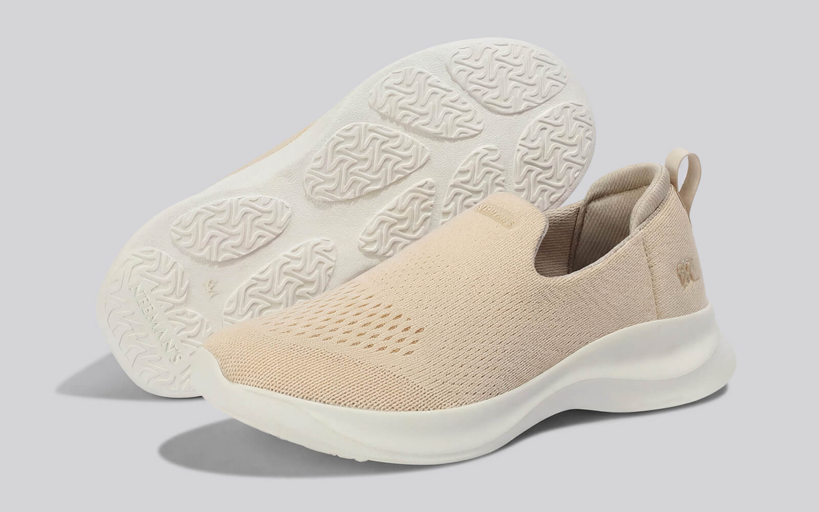 Knit Lite Slip Ons For Women : Ivory - Image 12
