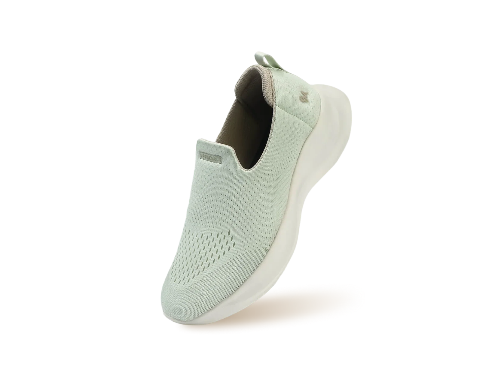 Knit Lite Slip Ons For Women : Light Green - Image 14