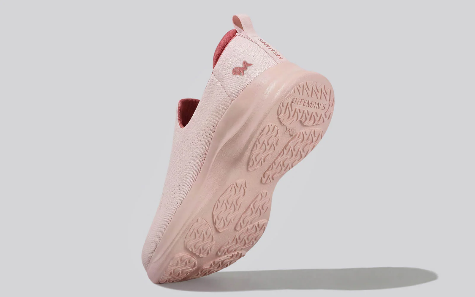 Knit Lite Slip Ons For Women : Light Pink - Image 13