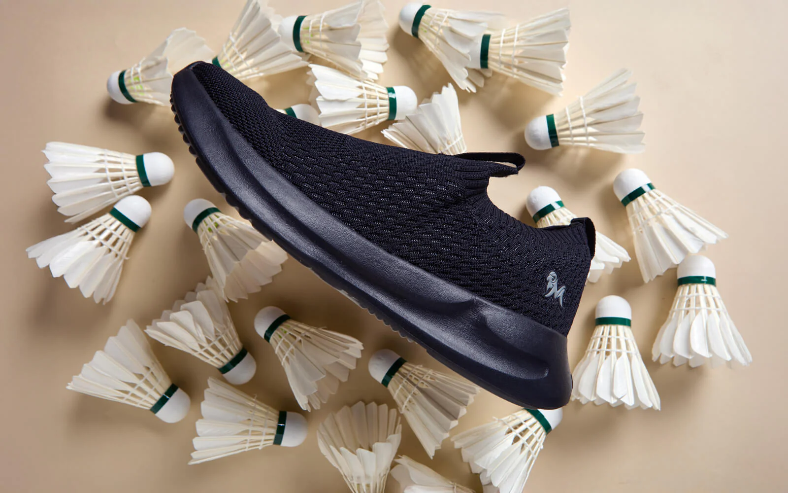 Knit Trainers For Men : Black - Image 10