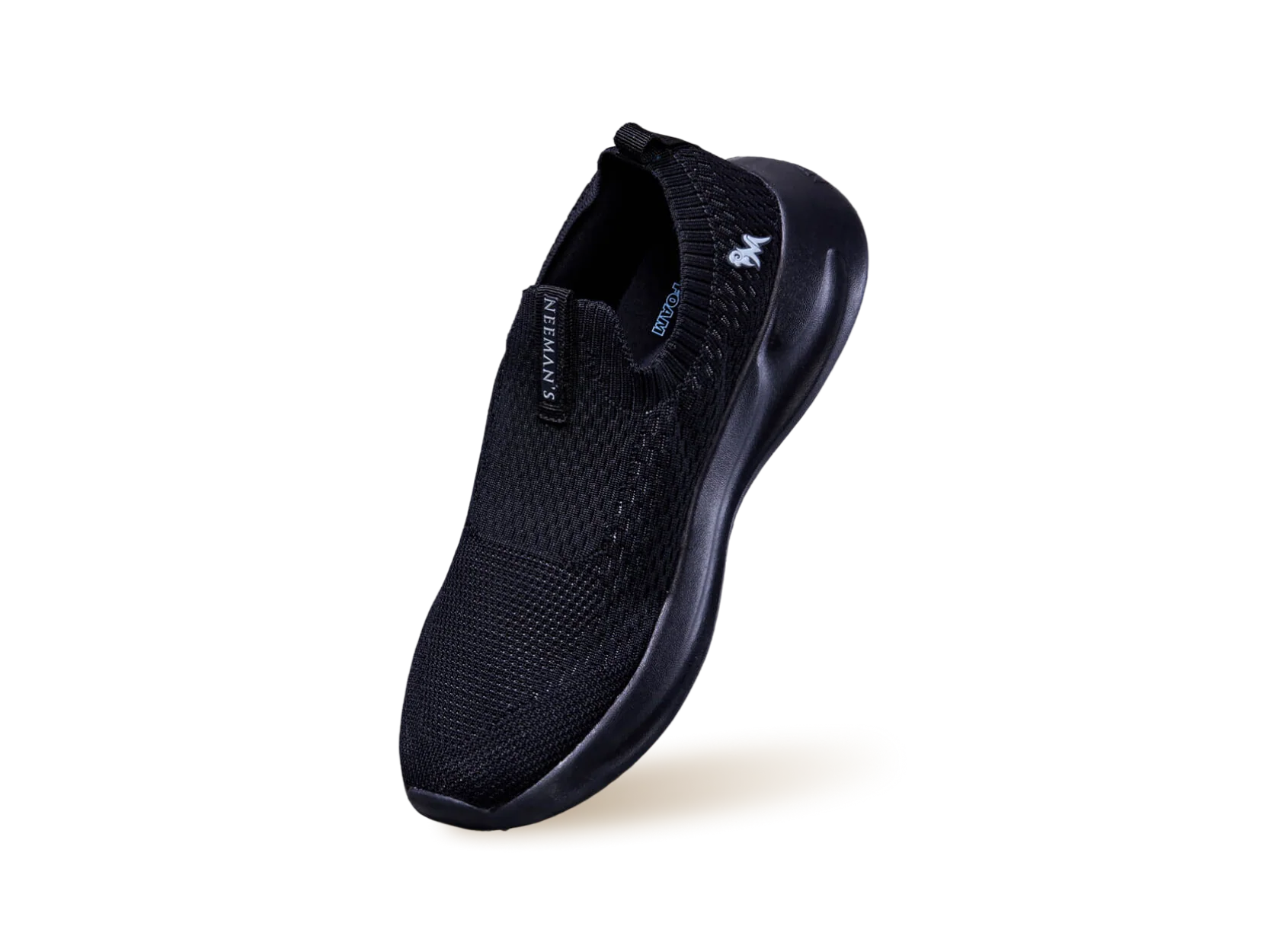 Knit Trainers For Men : Black - Image 11