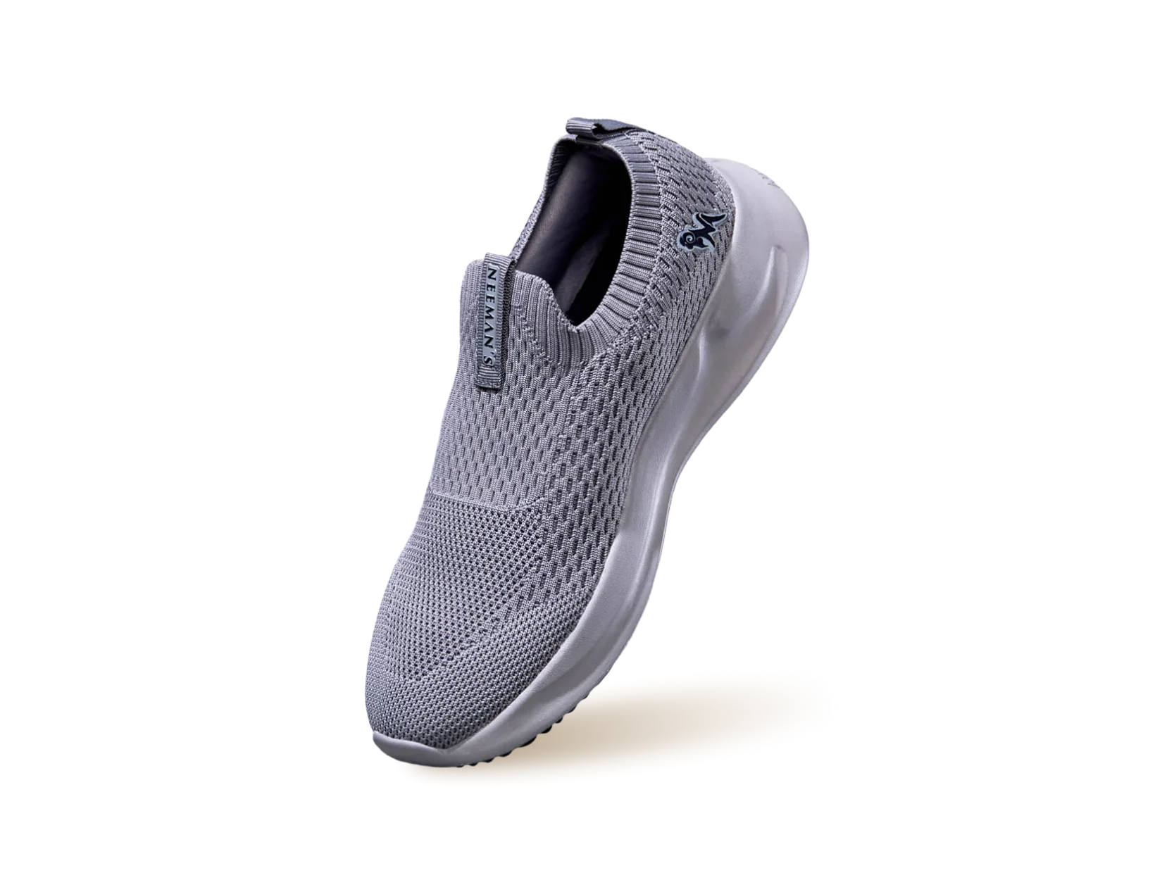 Knit Trainers For Men : Grey - Image 11