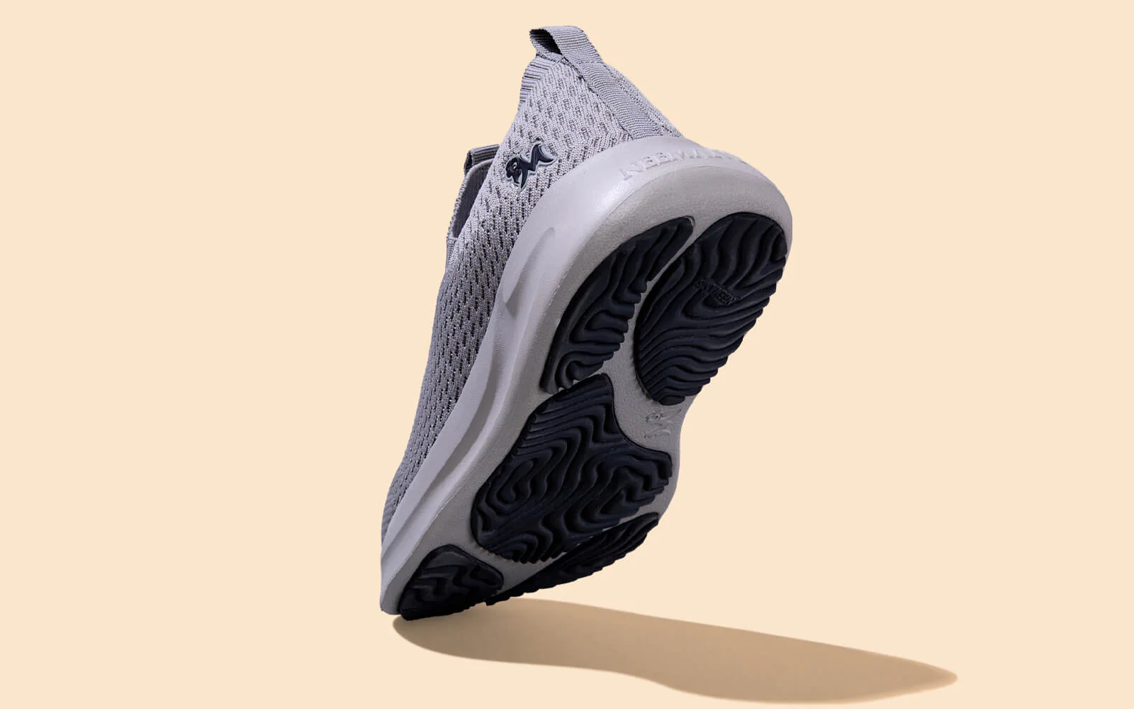 Knit Trainers For Men : Grey - Image 4