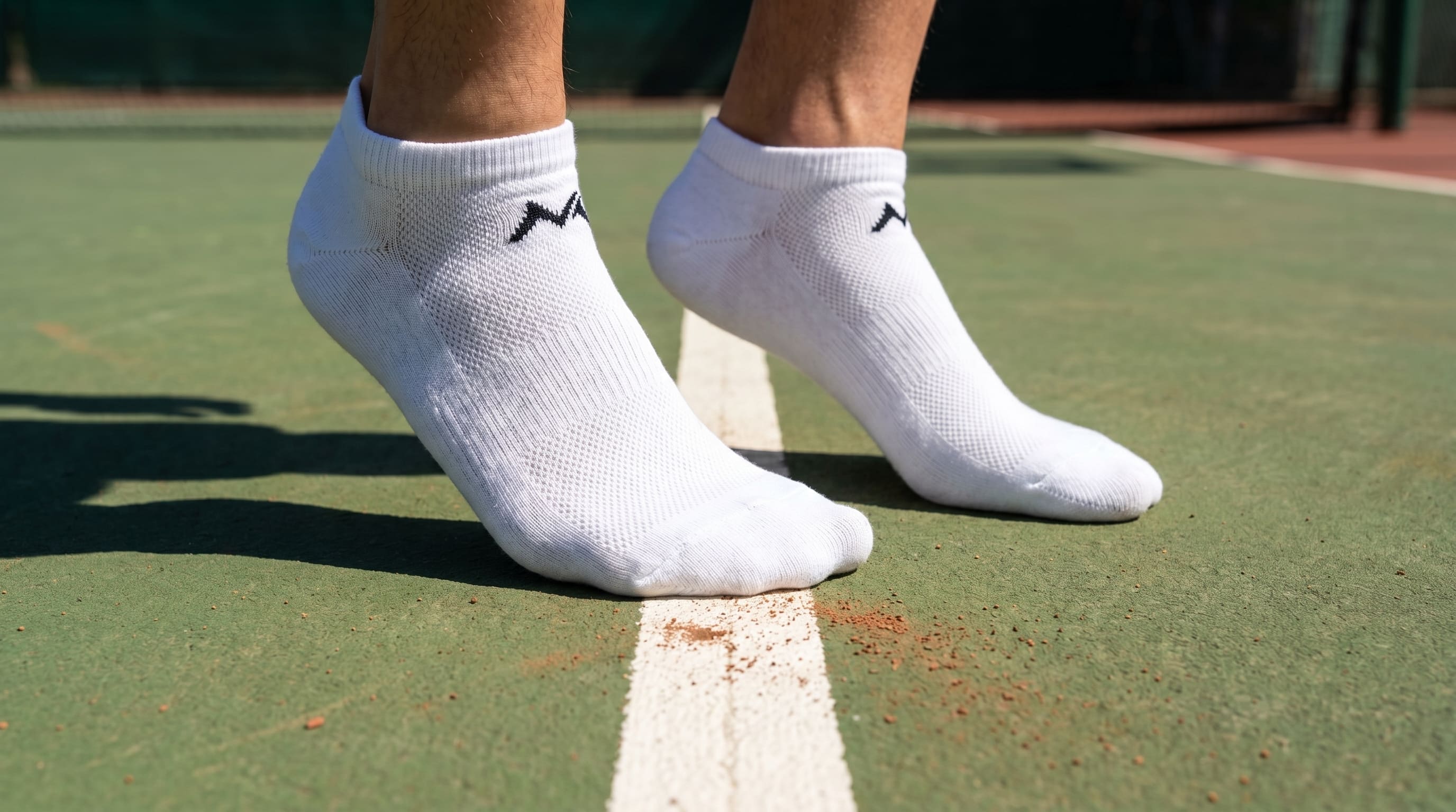 Low-Cut Ankle Socks : Black White Olive (Pack of 3) - Image 6