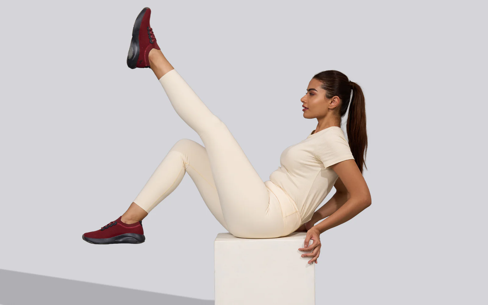 Lush Glider For Women : Maroon - Image 9