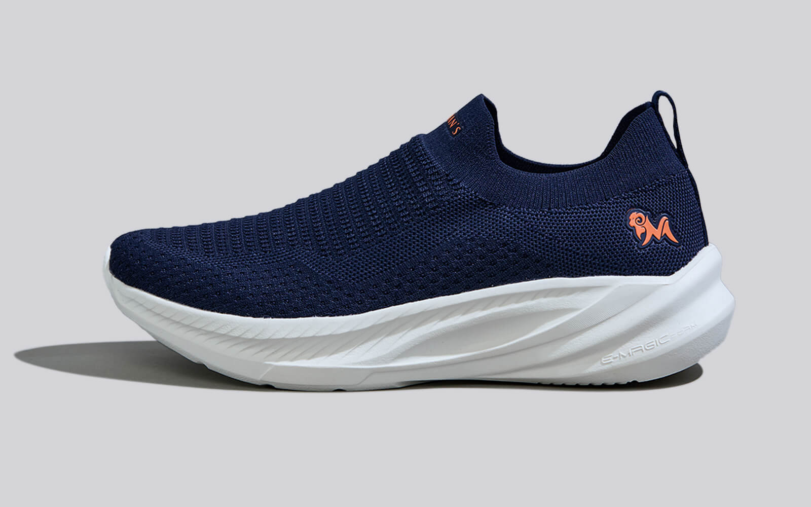 Max Cushy Slip Ons : Blue - Image 3