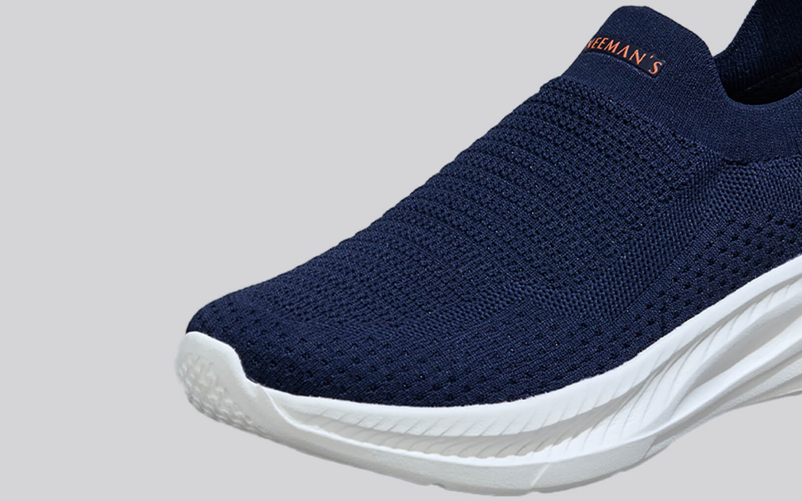 Max Cushy Slip Ons : Blue - Image 8