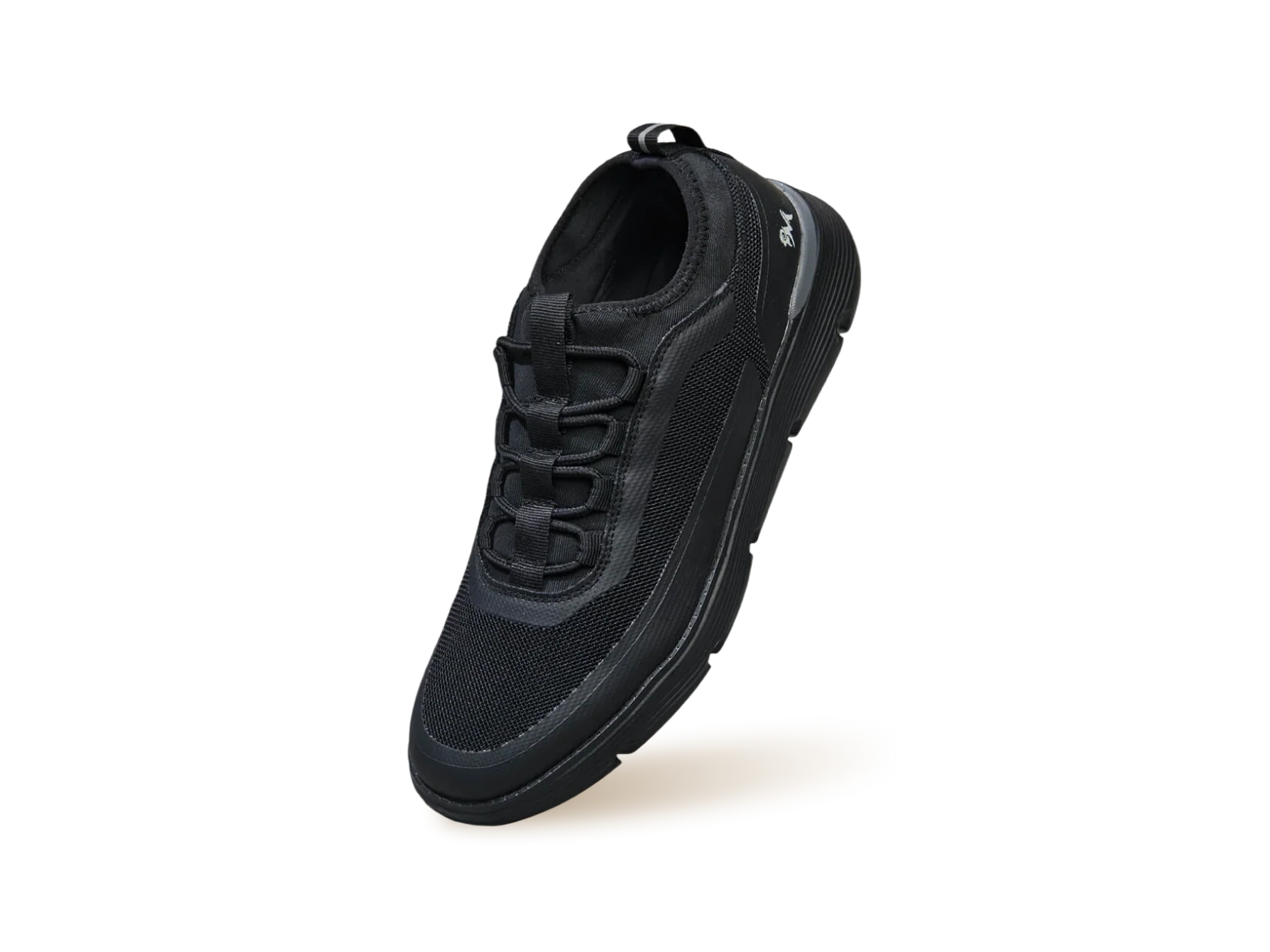Mid-Top Sneakers : Black - Image 10