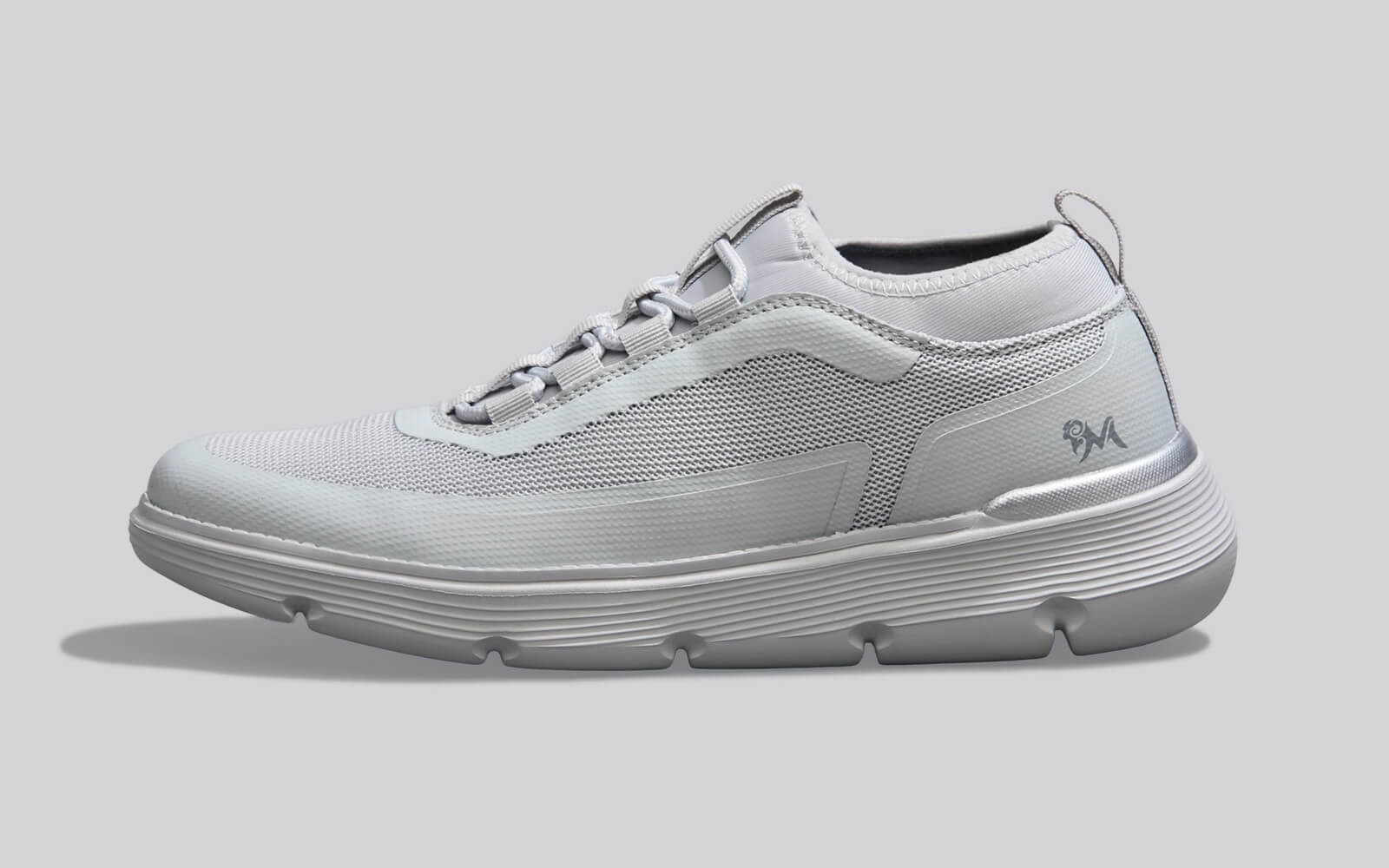 Mid-Top Sneakers : Grey