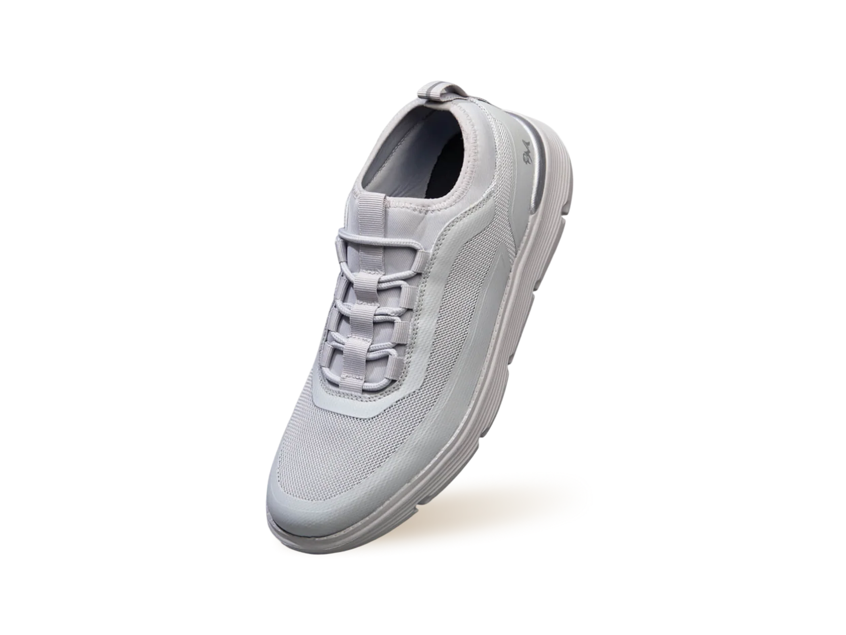 Mid-Top Sneakers : Grey - Image 10