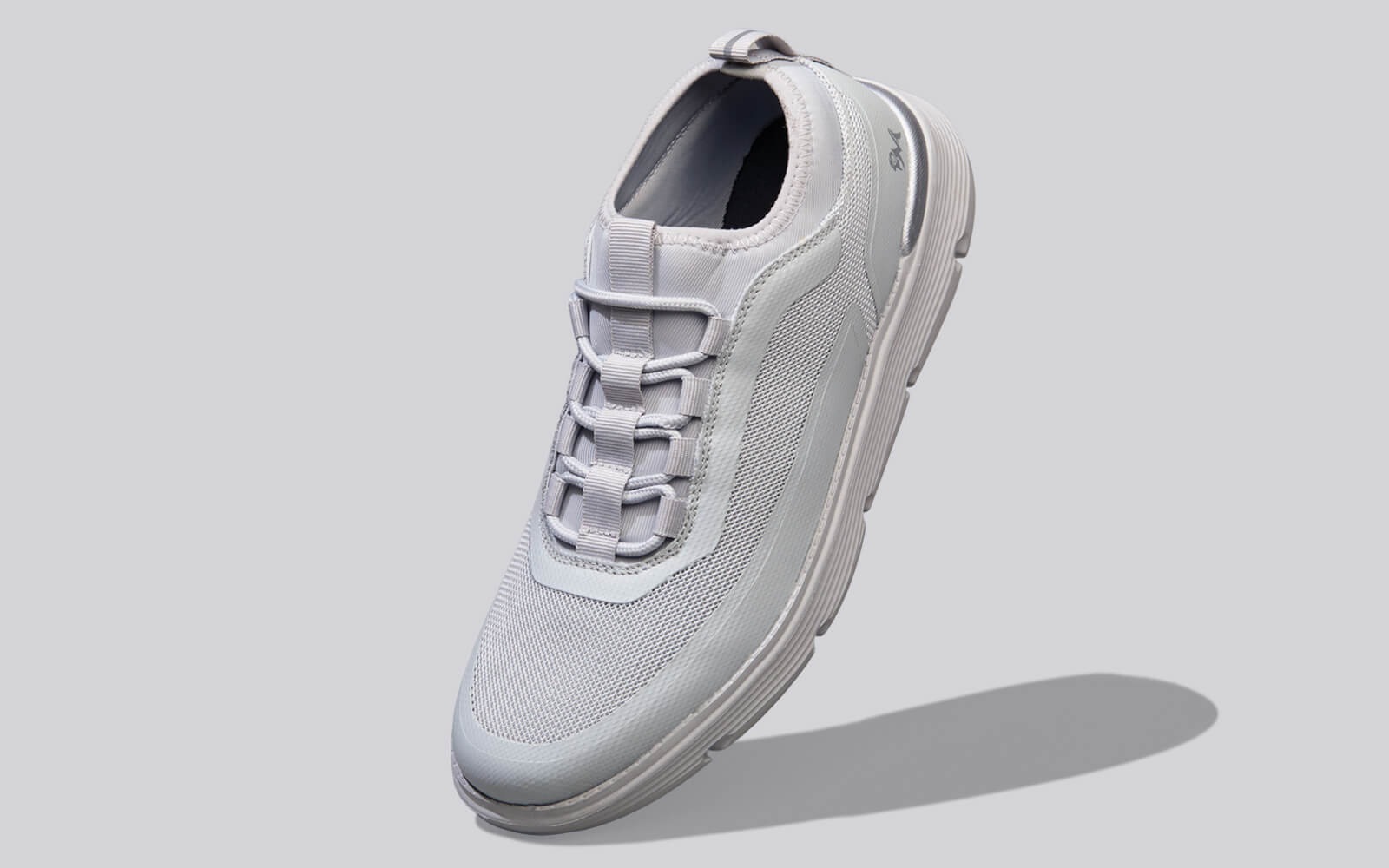 Mid-Top Sneakers : Grey - Image 2