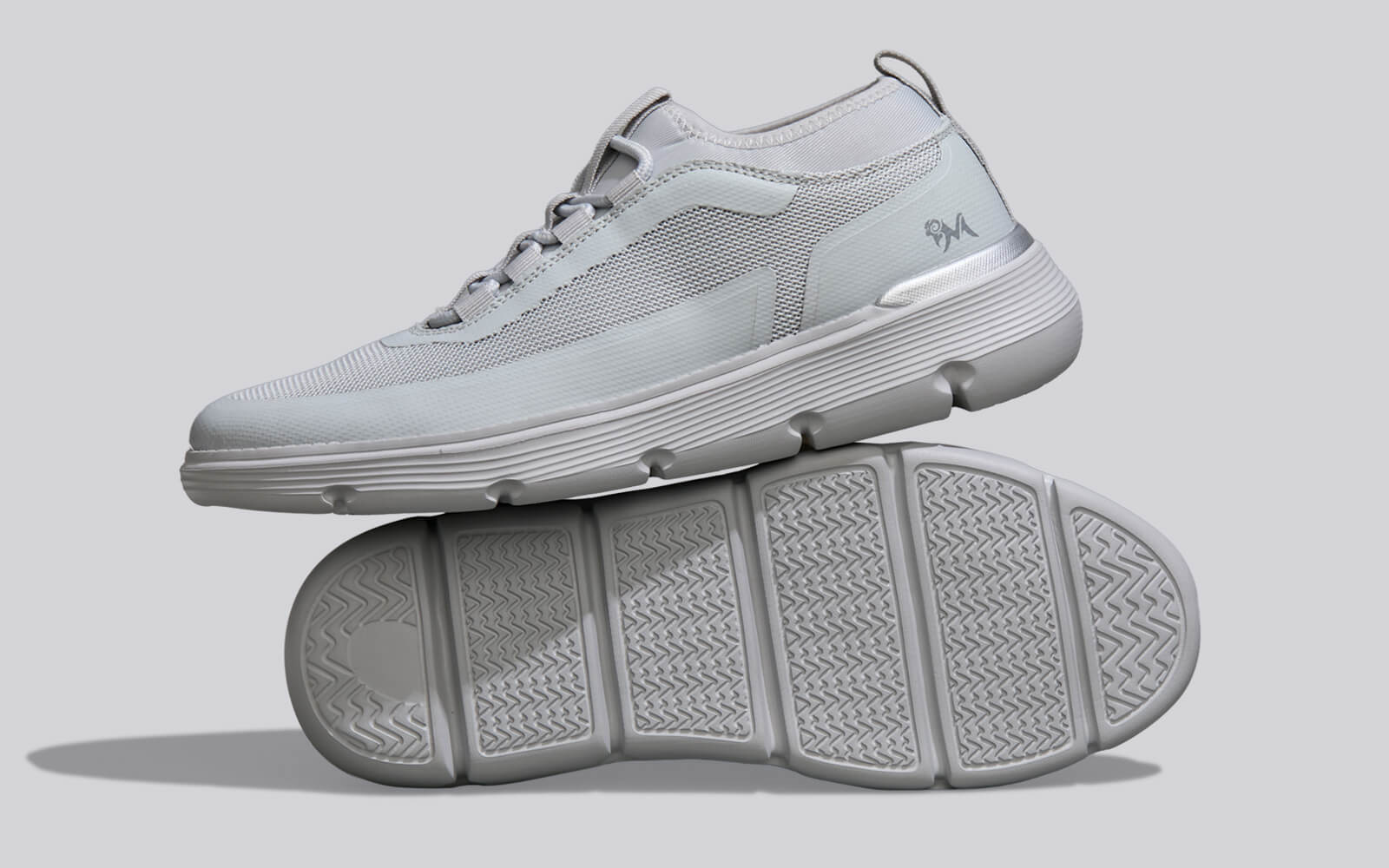 Mid-Top Sneakers : Grey - Image 6