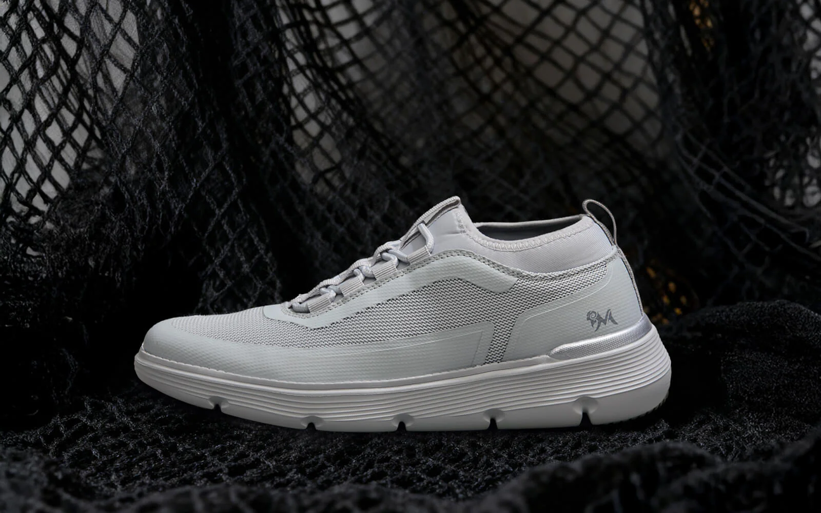 Mid-Top Sneakers : Grey - Image 9