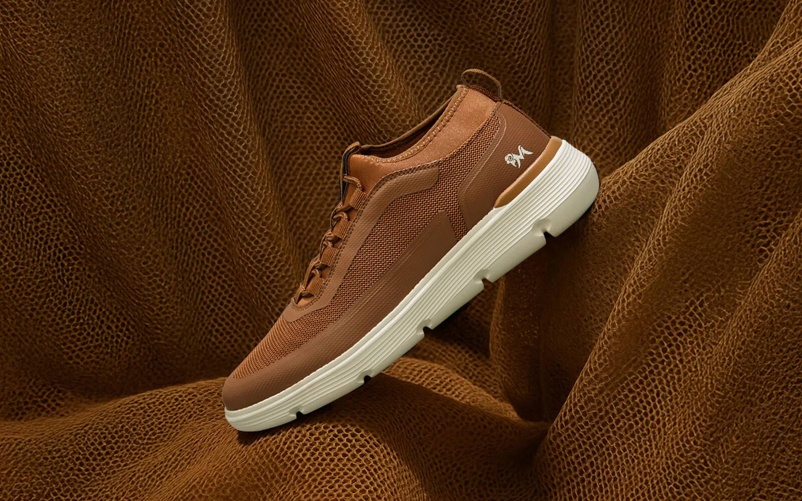 Mid-Top Sneakers : Tan - Image 9