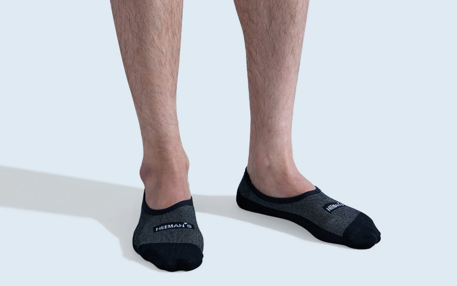 No Show Socks  : Black Olive White (Pack of 3) - Image 7