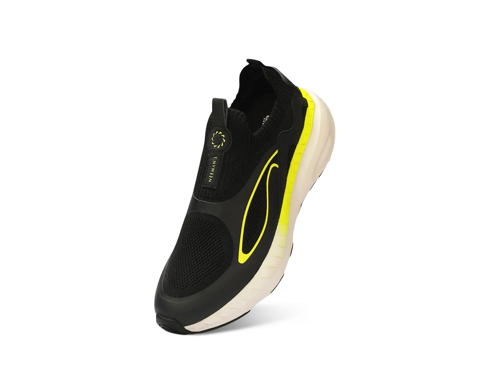 Novra Slip Ons For Men : Black - Image 12