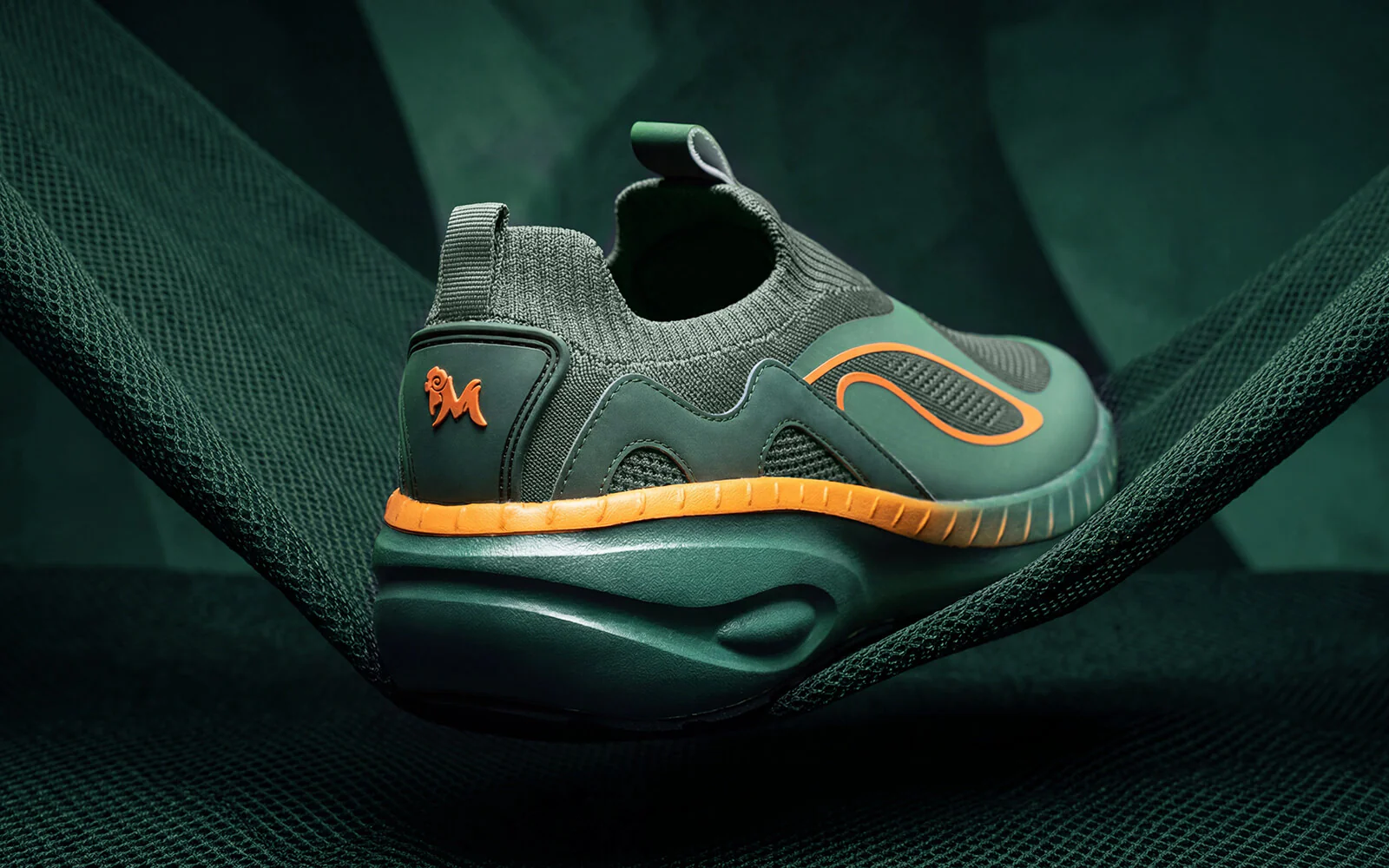 Novra Slip Ons For Men : Green - Image 2