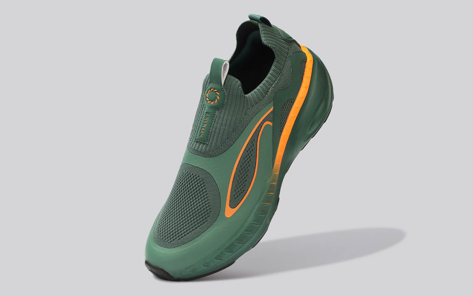 Novra Slip Ons For Men : Green - Image 5