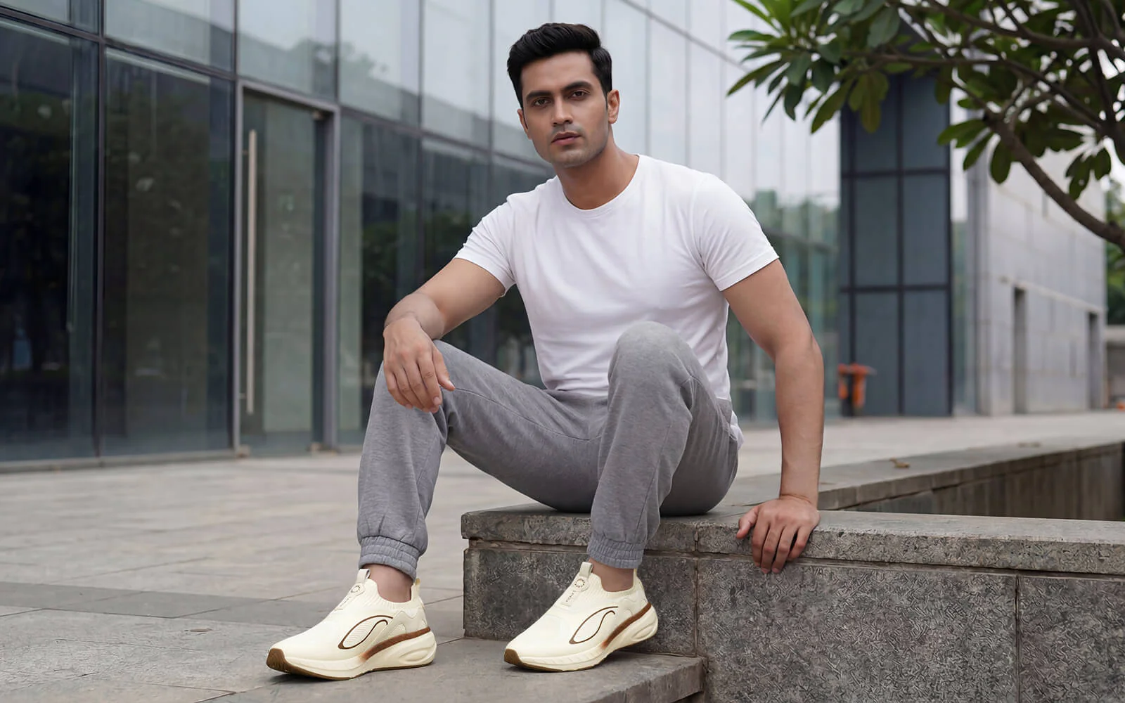 Novra Slip Ons For Men : Ivory - Image 6
