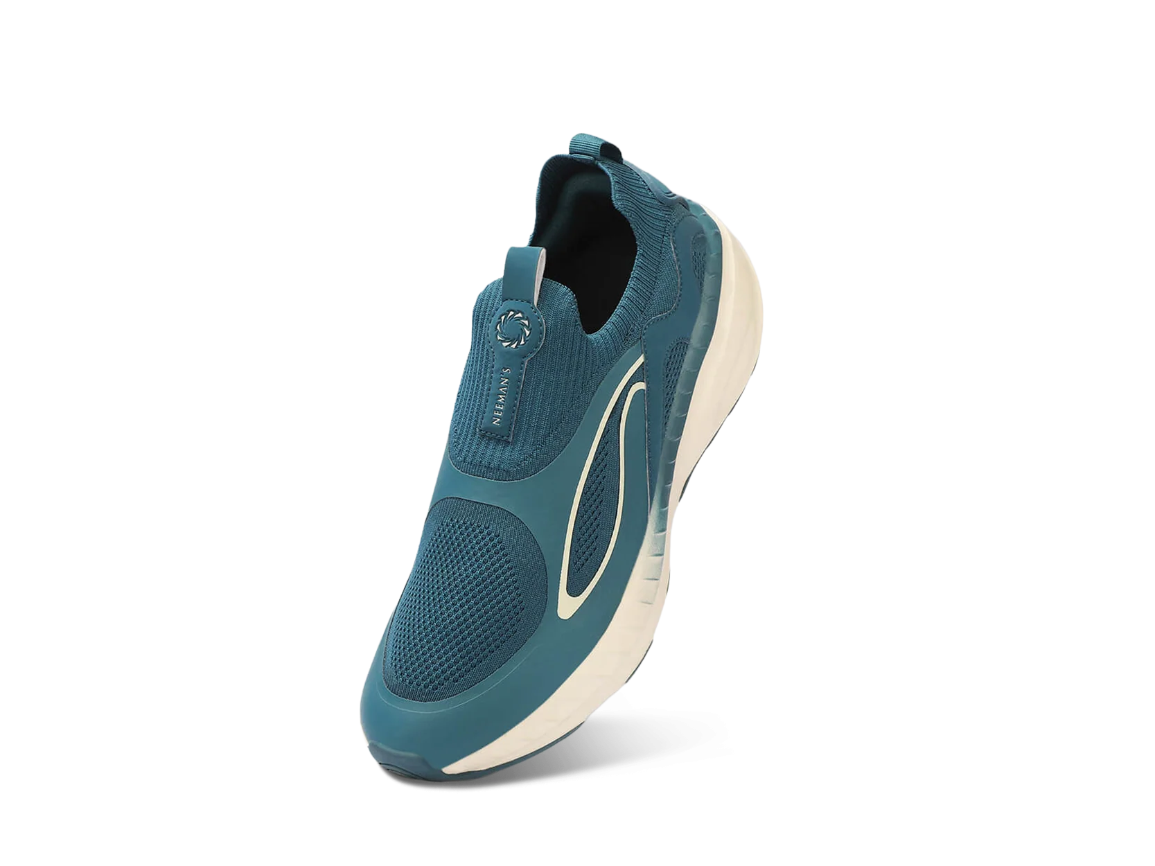 Novra Slip Ons For Men : Teal - Image 12