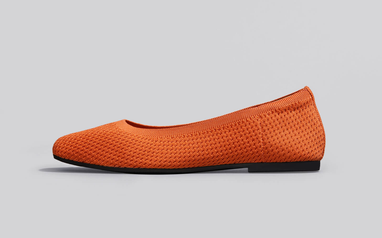 Plush Square Flats : Apricot - Image 5