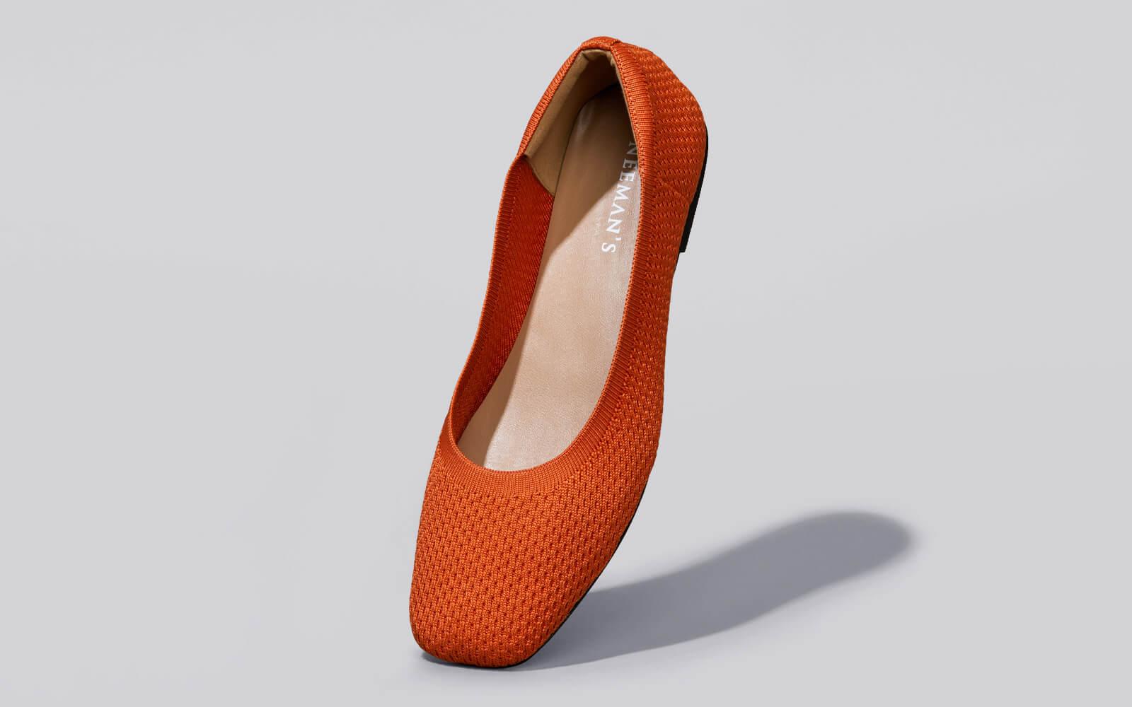 Plush Square Flats : Apricot - Image 6