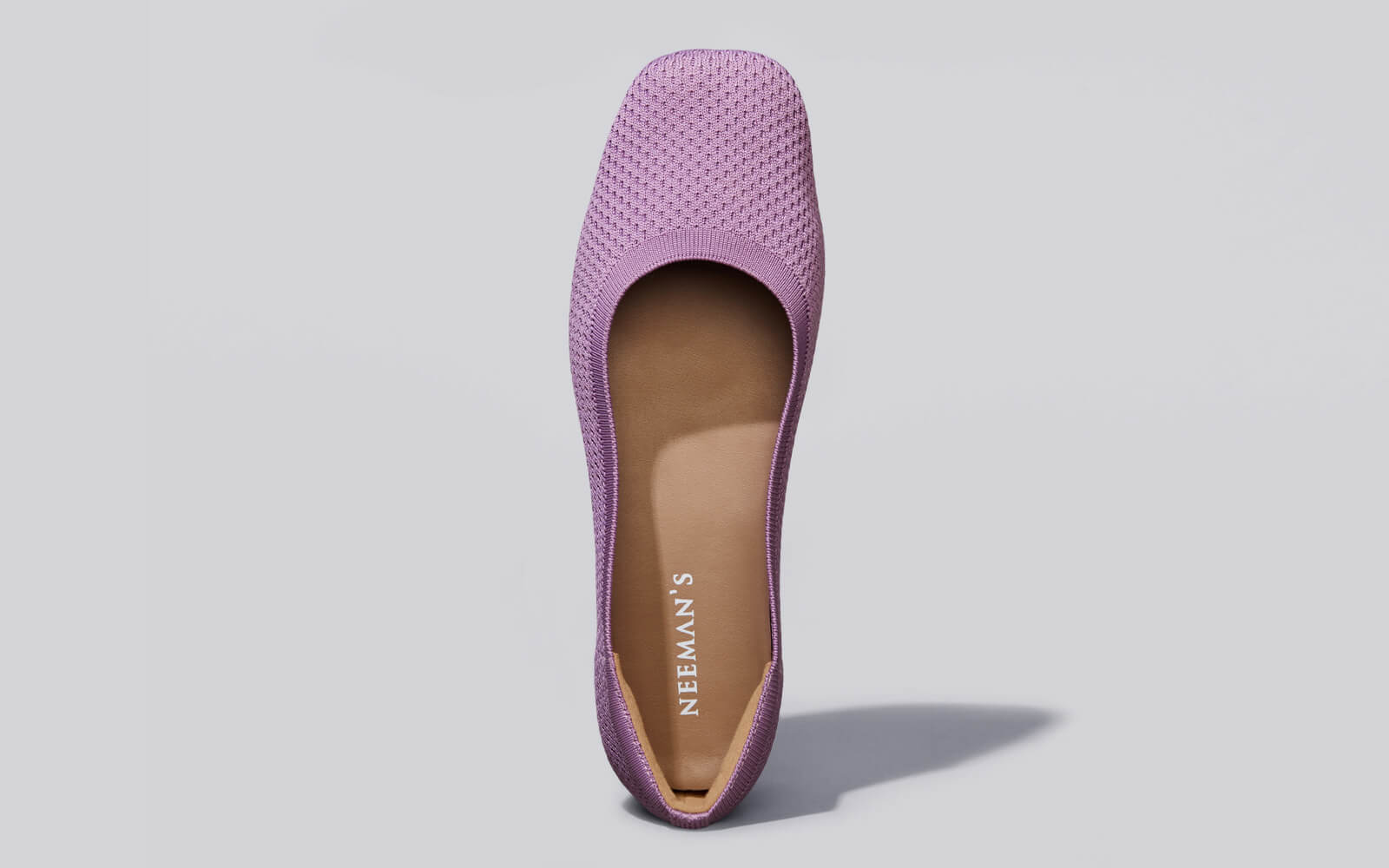 Plush Square Flats : Lavender - Image 5
