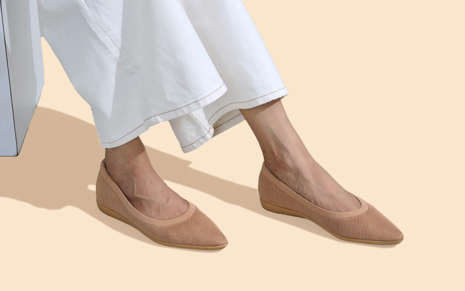 Pointed Ease For Women : Beige - Image 7