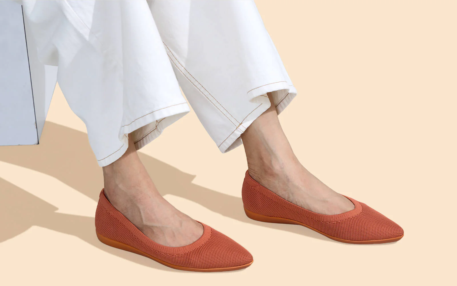 Pointed Ease For Women : Orange - Image 7