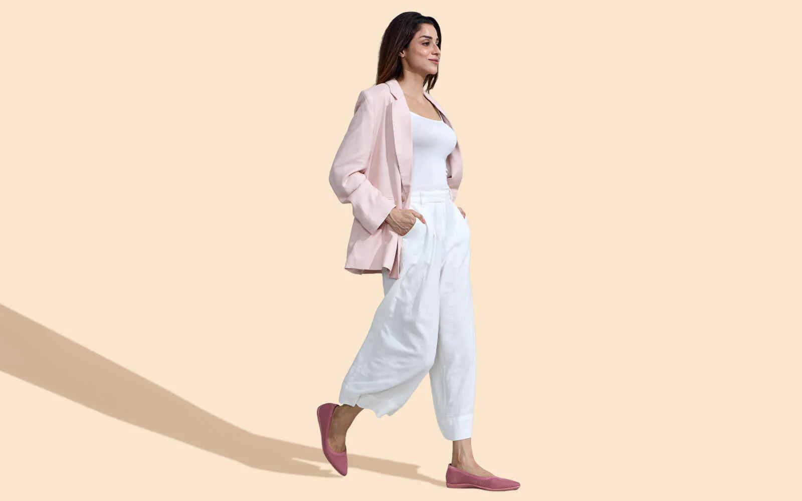 Pointed Ease For Women : Rose - Image 8