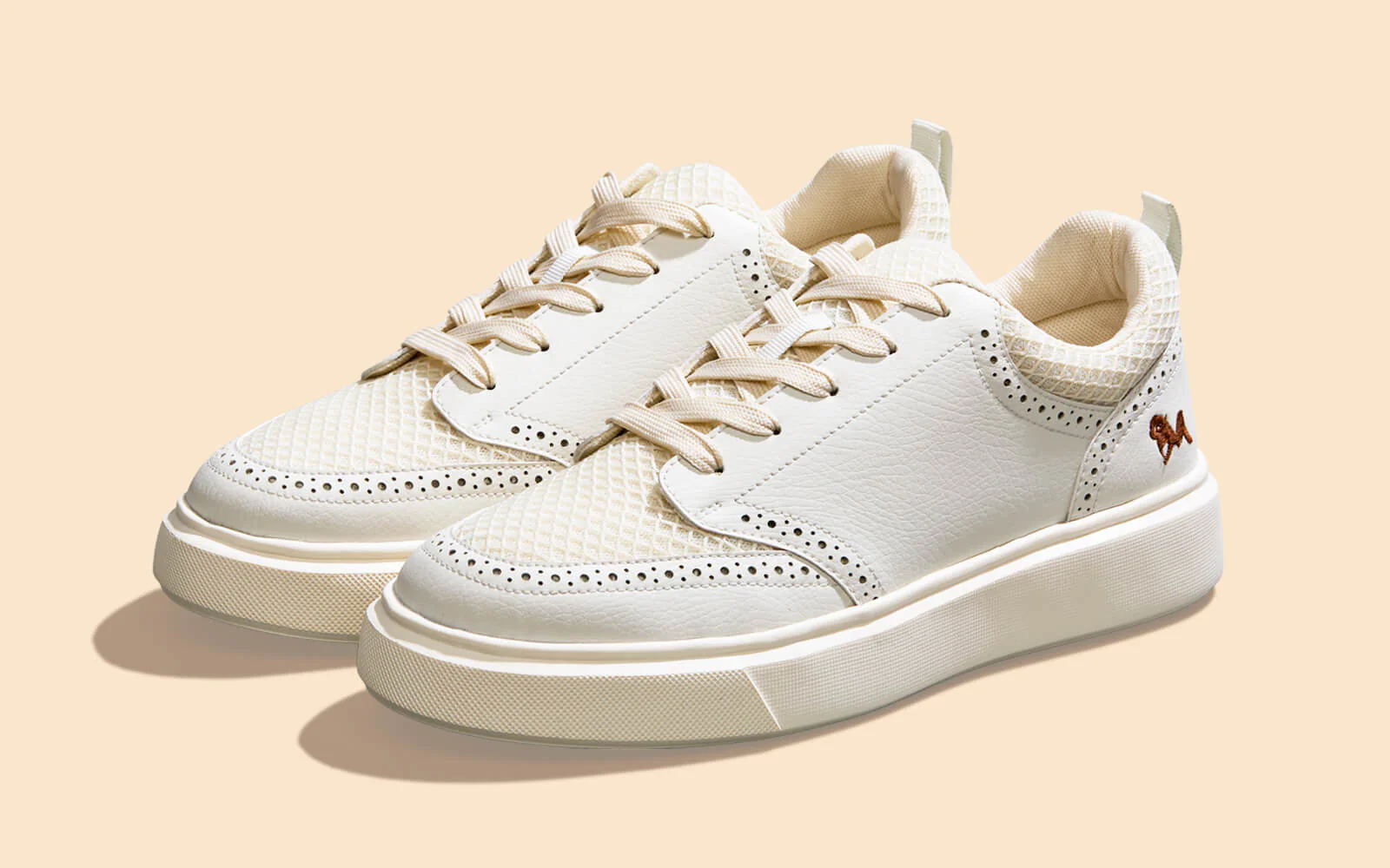 Pure Motion Sneakers : Ivory - Image 6
