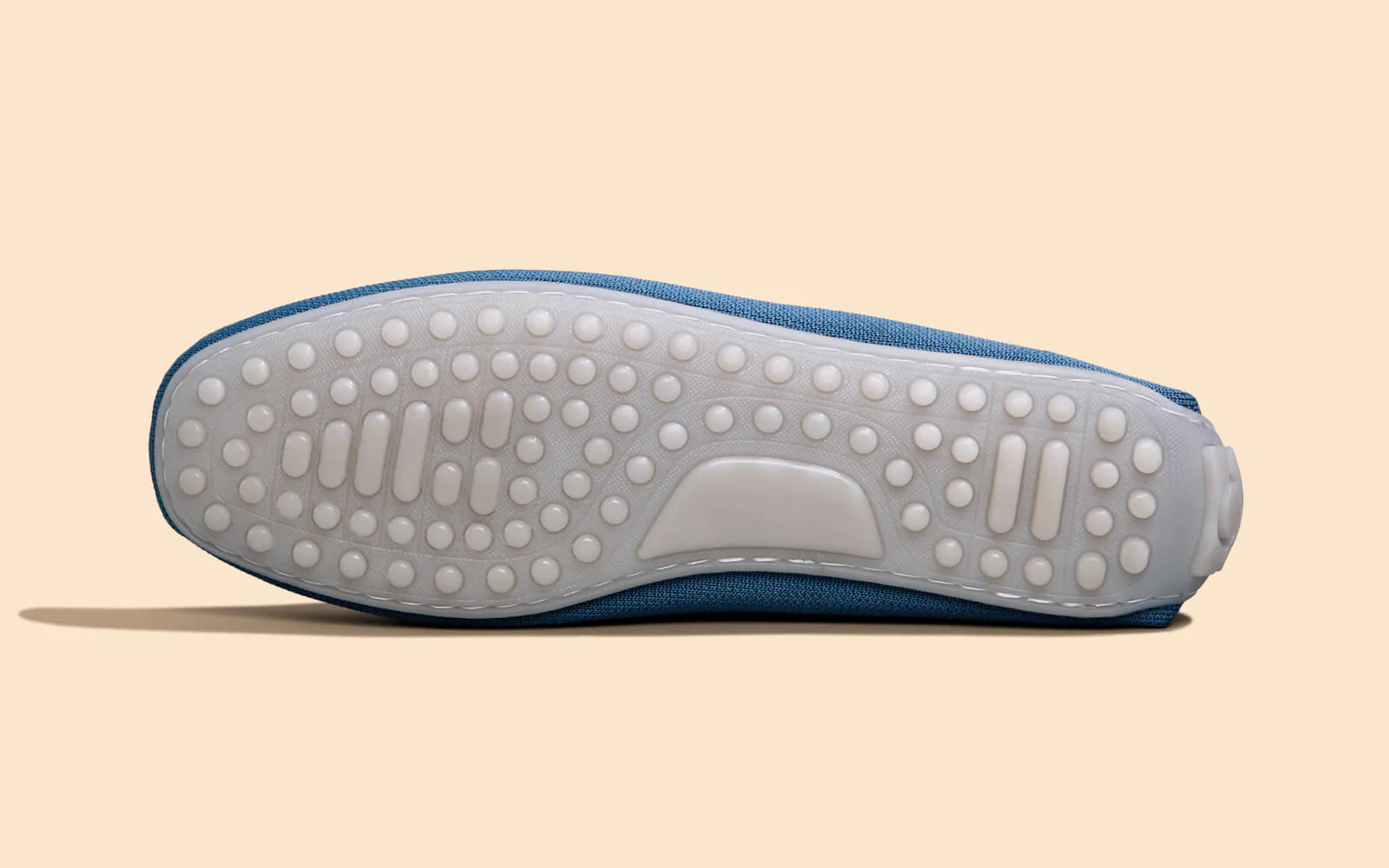 ReLive Knit Color Block Loafers : Blue/Grey - Image 3