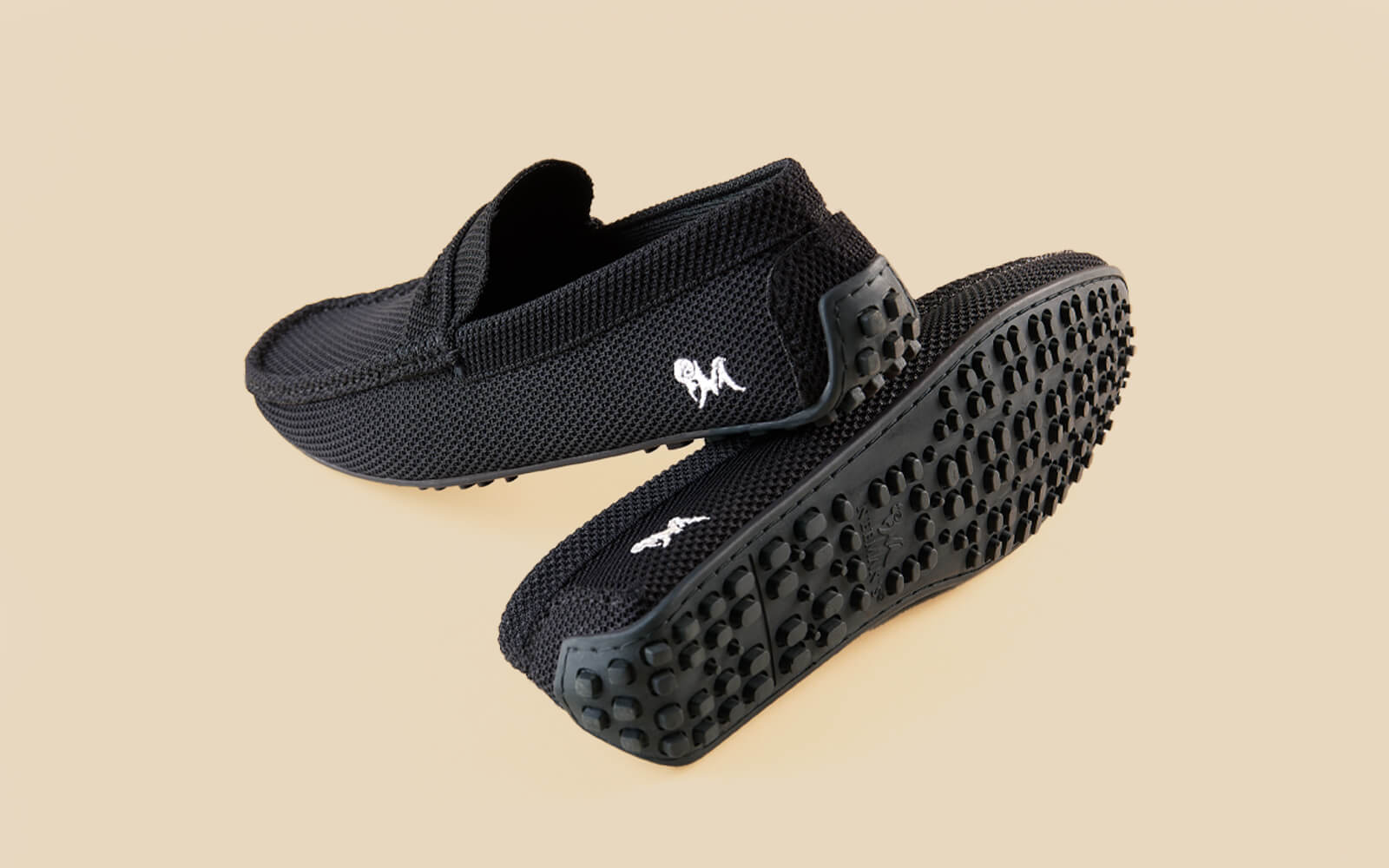 ReLive Knit Loafers : Jet Black - Image 8