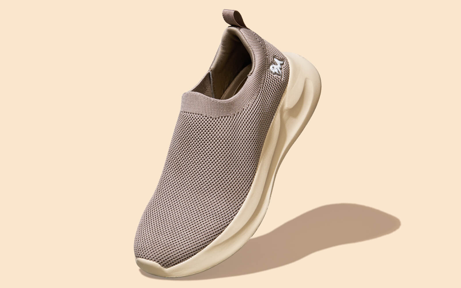 ReLive Knit Slip Ons Renew : Beige - Image 2