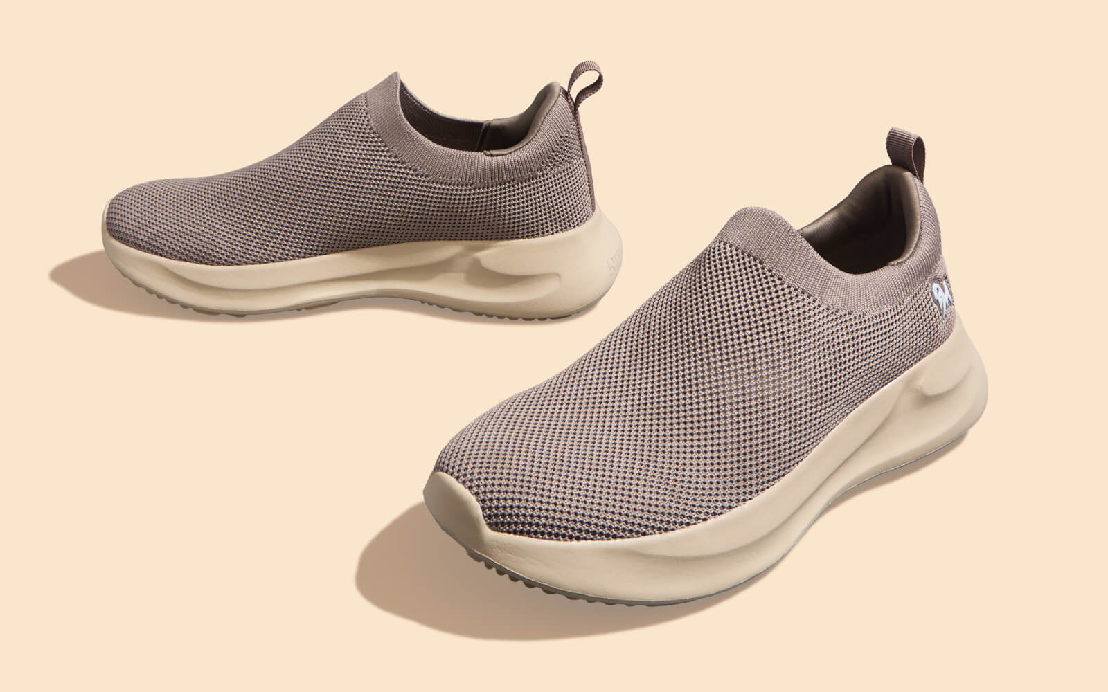 ReLive Knit Slip Ons Renew : Beige - Image 6
