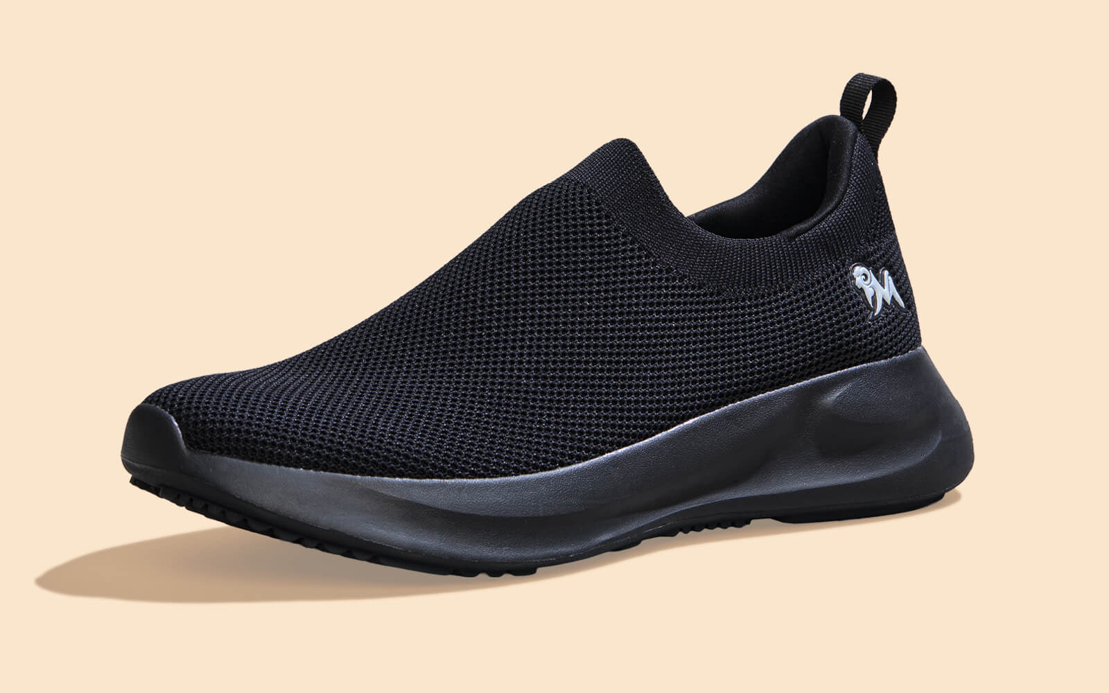 ReLive Knit Slip Ons Renew : Black - Image 2