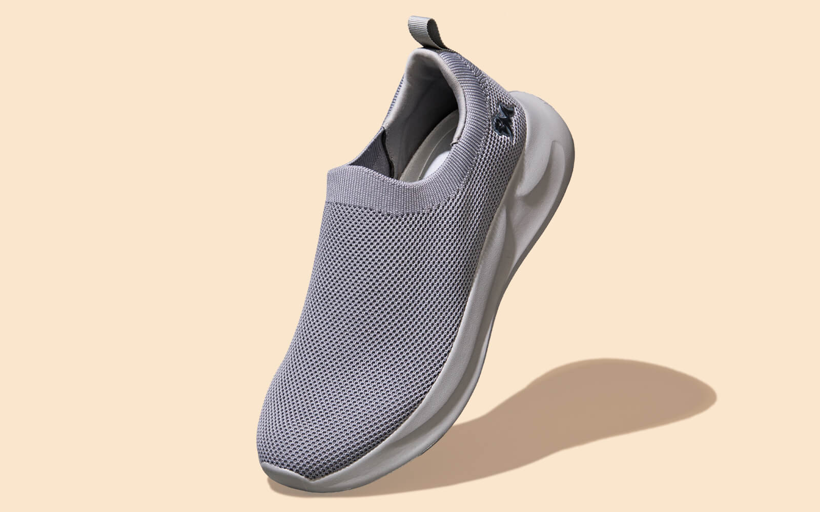 ReLive Knit Slip Ons Renew : Grey - Image 2