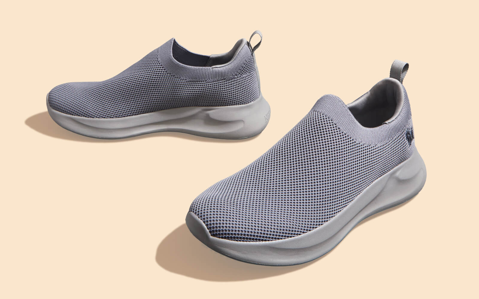 ReLive Knit Slip Ons Renew : Grey - Image 6