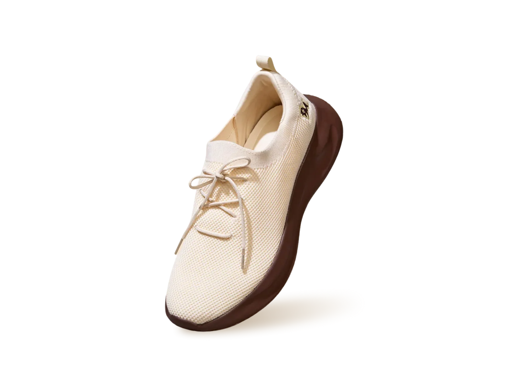 ReLive Knit Sneakers Renew : Ivory Brown - Image 9
