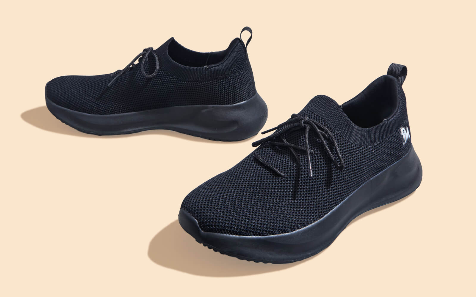 ReLive Knit Sneakers Renew : Black - Image 5