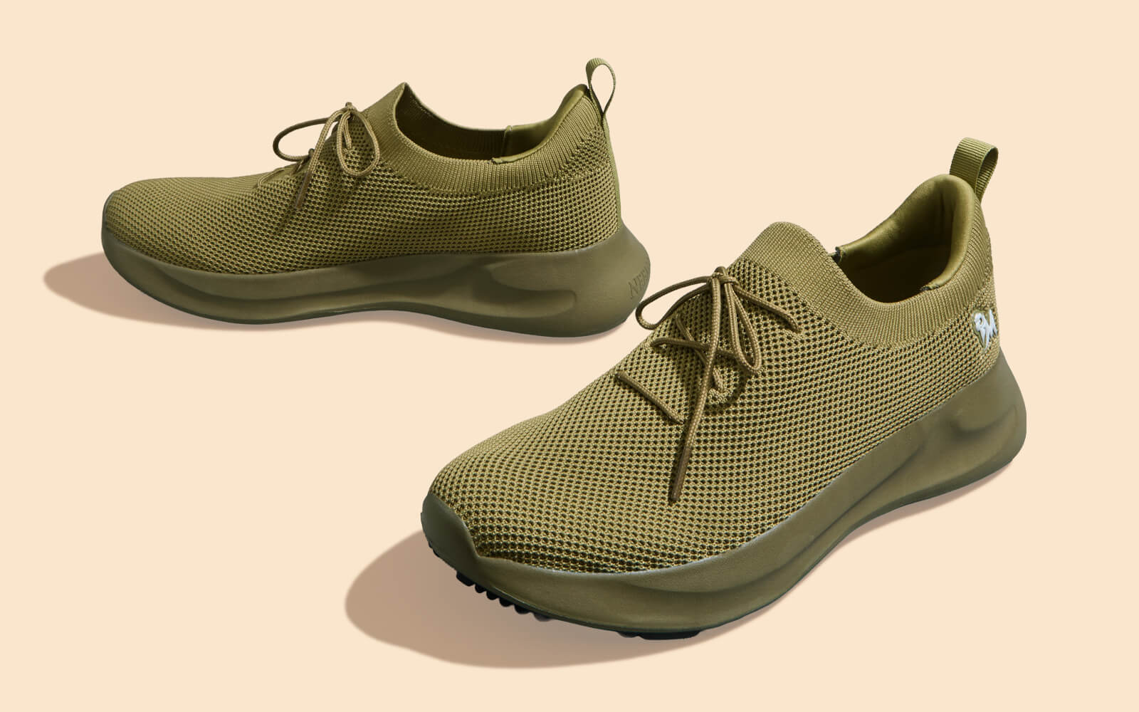 ReLive Knit Sneakers Renew : Olive - Image 5
