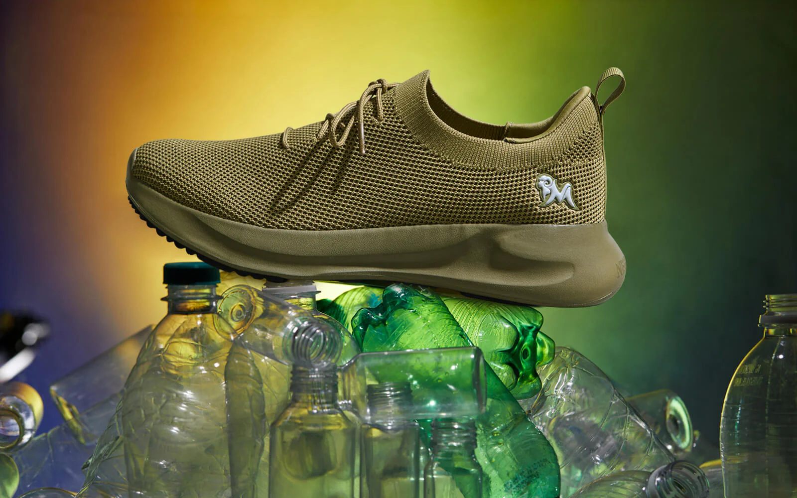 ReLive Knit Sneakers Renew : Olive - Image 8