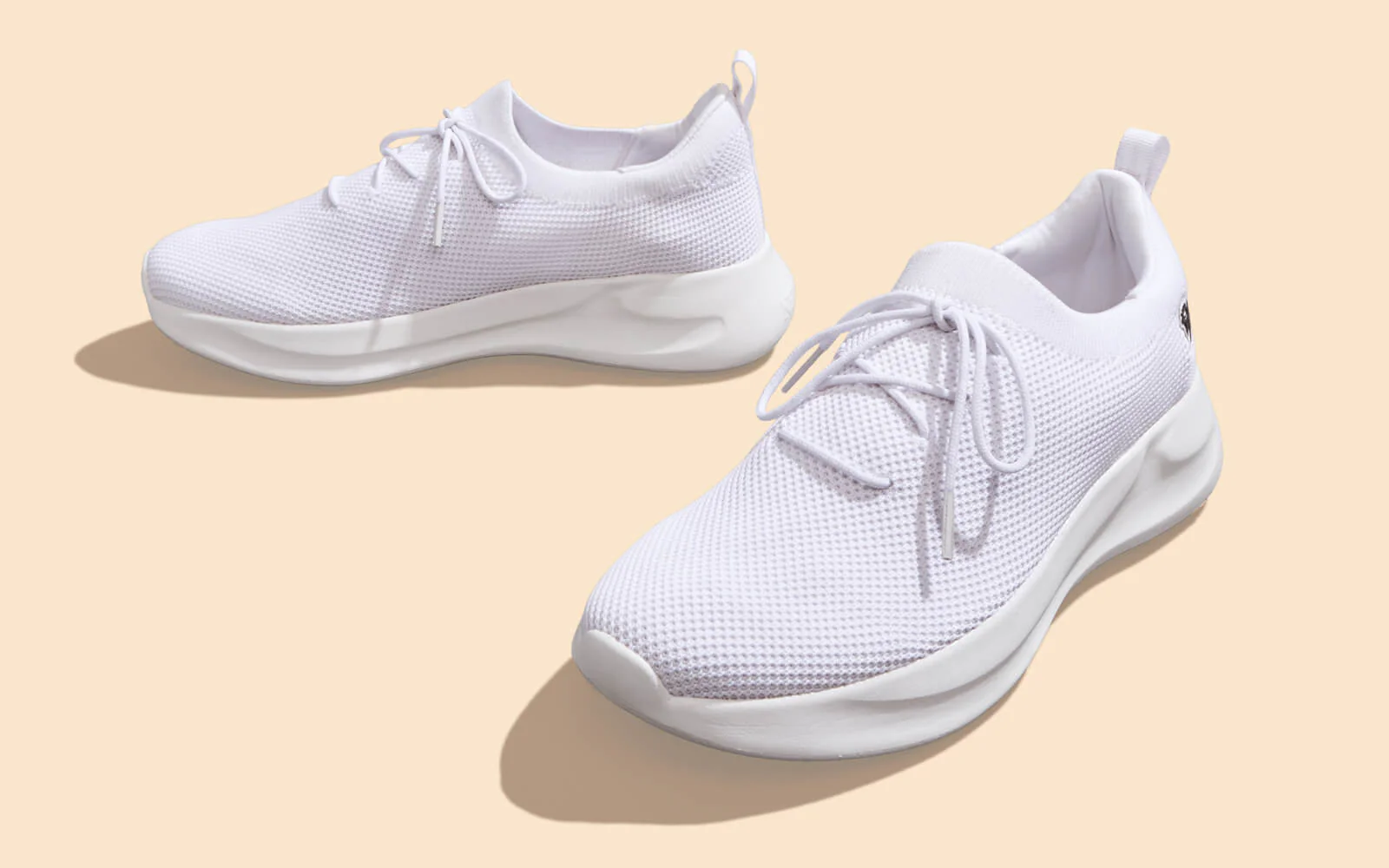 ReLive Knit Sneakers Renew : White - Image 5