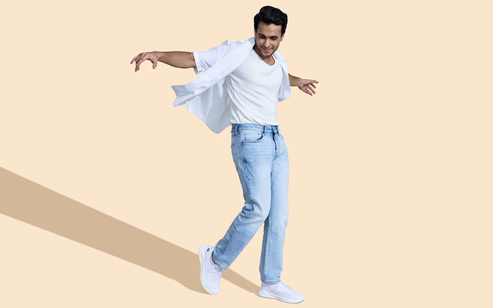 ReLive Knit Sneakers Renew : White - Image 7