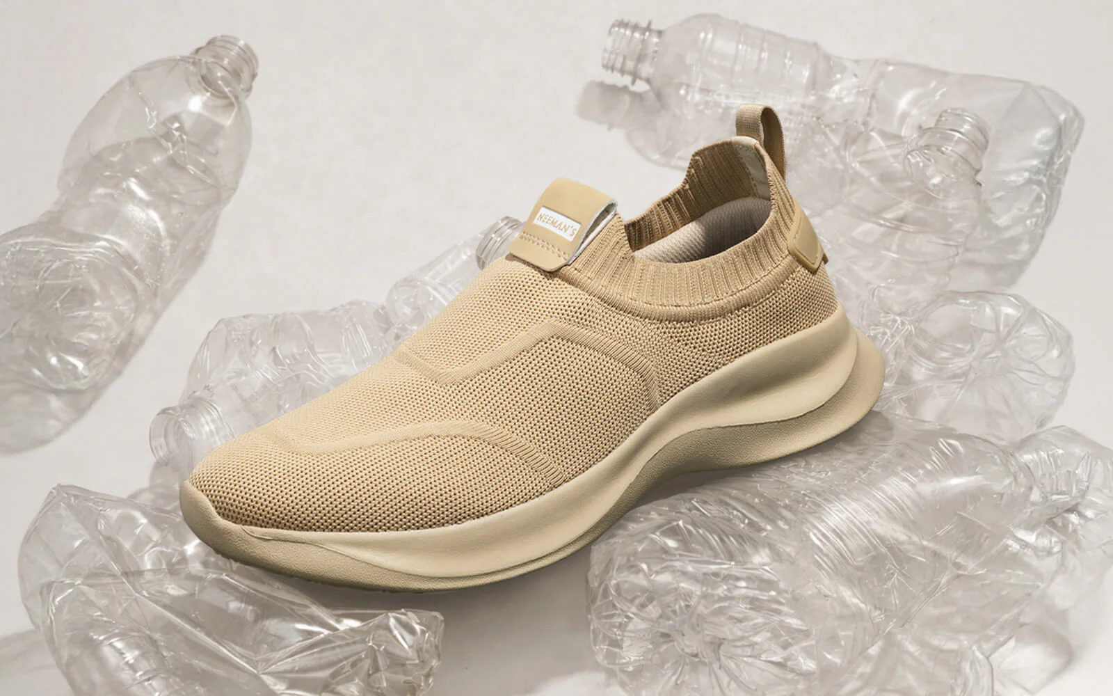 Sole Max Cush Slip Ons for Men : Beige - Image 11