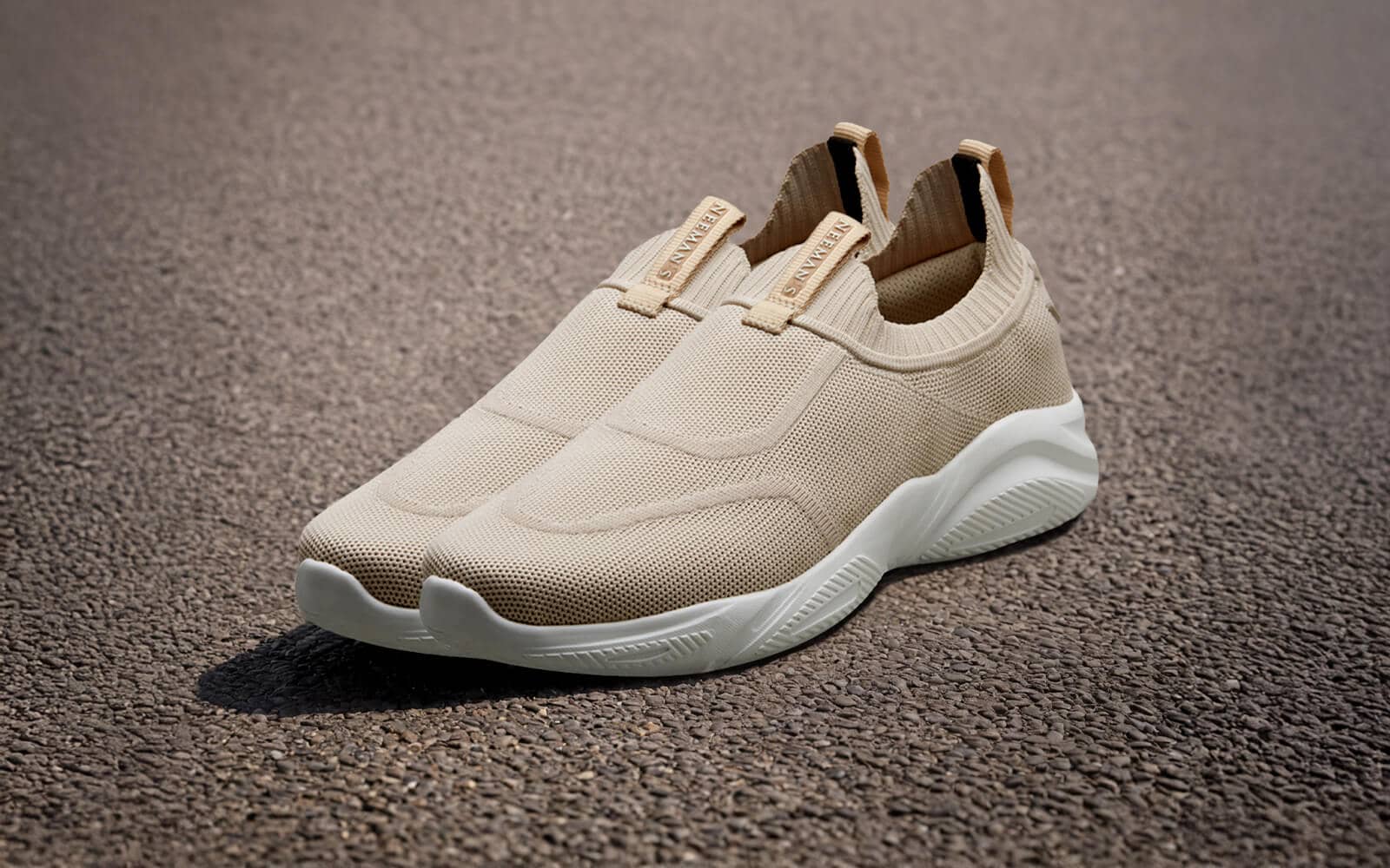 Sole Max Slip Ons : Ultra Beige - Image 4