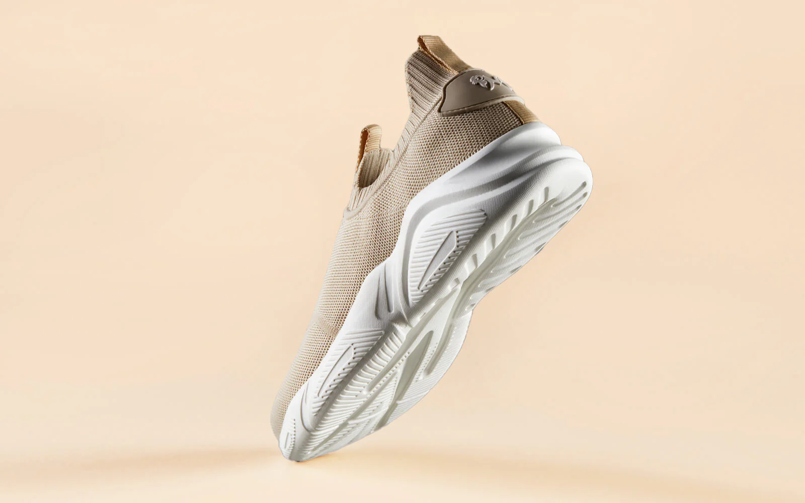 Sole Max Slip Ons : Ultra Beige - Image 5