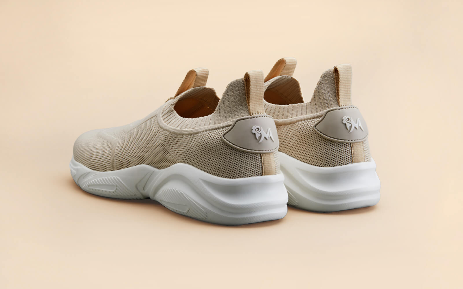 Sole Max Slip Ons : Ultra Beige - Image 7