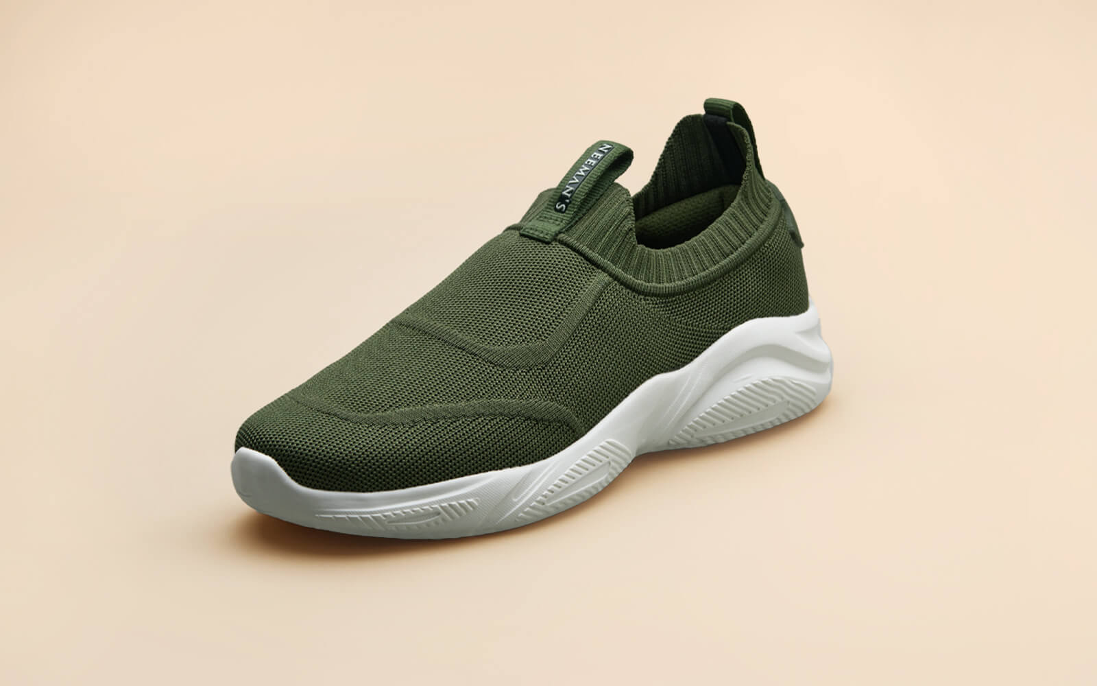 Sole Max Slip Ons : Ultra Green - Image 2